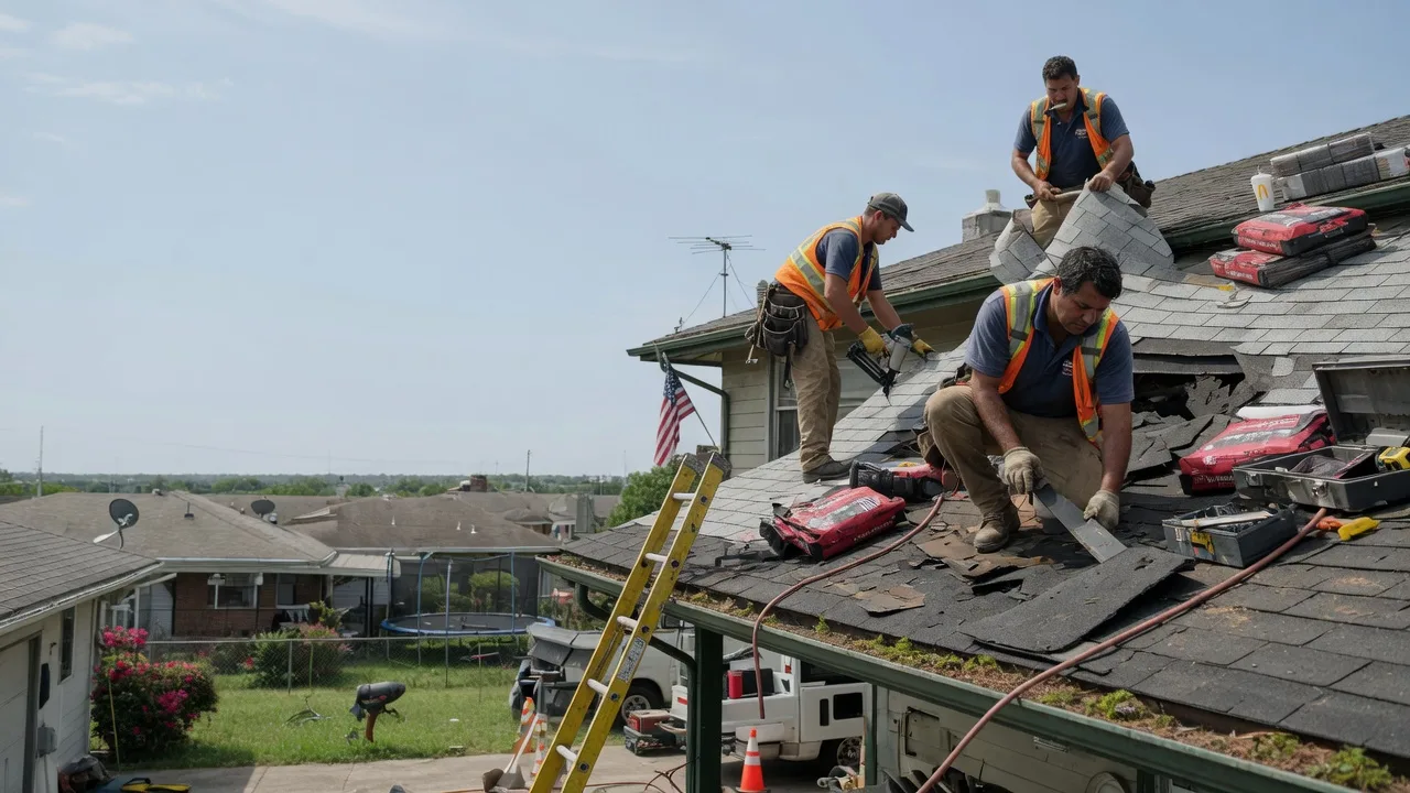Roof Repair in Frankston, TX near me